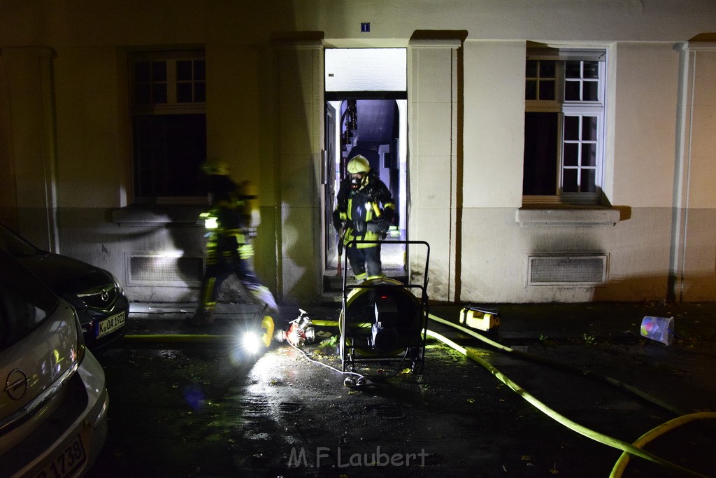 Feuer 2 Y Kellerbrand Koeln Humbold Gremberg Hachenburgerstr P598.JPG - Miklos Laubert